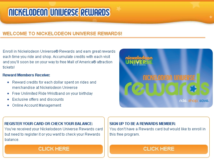 Free board Nickelodeon Universe Discount Coupon 정보